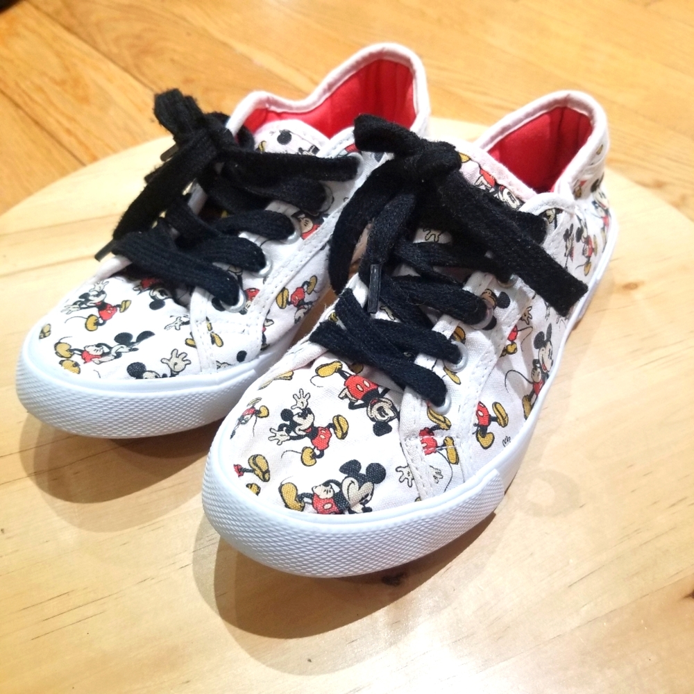 Disney Kids Sneakers - Black, Red, White